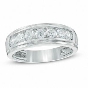 Diamond Ring 1.00 CT. White Gold (Size 9.0)